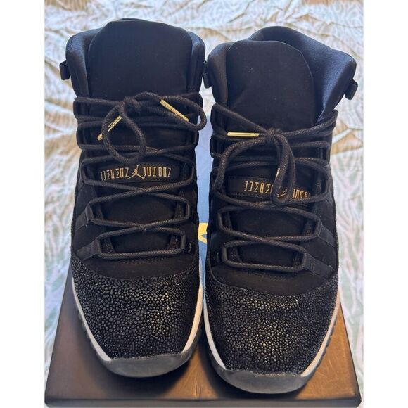 Nike Air Jordan 11 Size 8.5 Youth 10 Women Premium GS Heiress Used 852625-030 - Picture 3 of 8